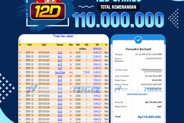 BUKTI JACKPOT BERASTOGEL CASINO