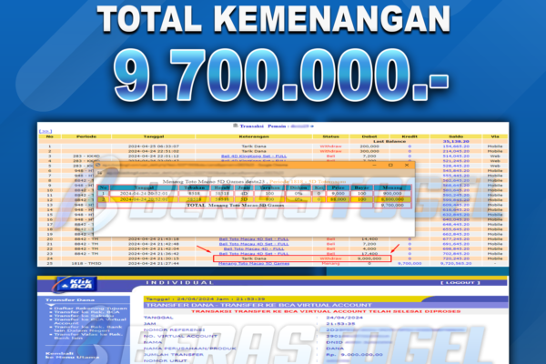 BUKTI JACKPOT BERASTOGEL TOGEL