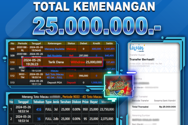 BUKTI JACKPOT BERASTOGEL TOGEL