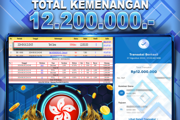 BUKTI JACKPOT BERASTOGEL TOGEL