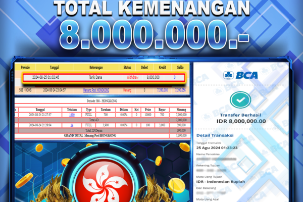 BUKTI JACKPOT BERASTOGEL TOGEL