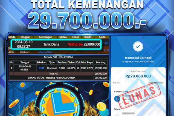 BUKTI JACKPOT BERASTOGEL TOGEL