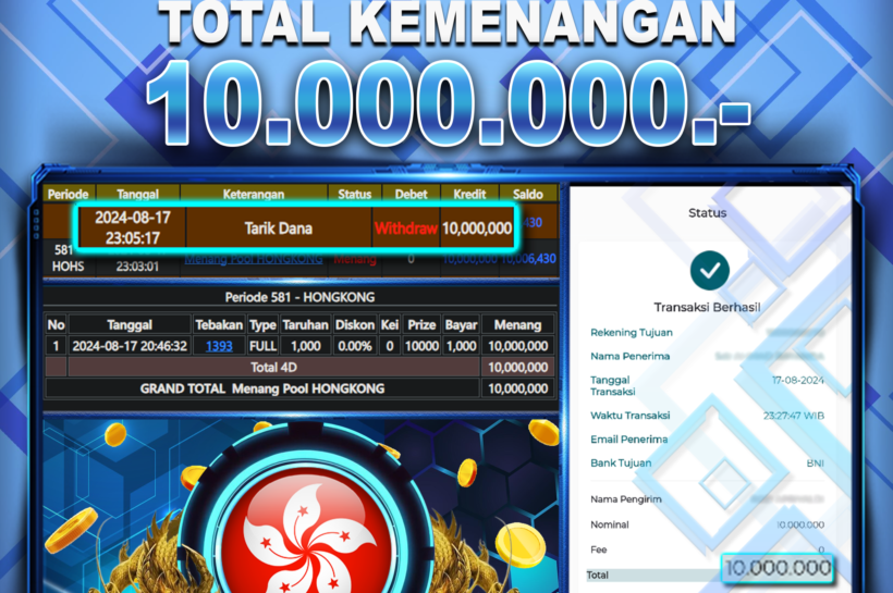 BUKTI JACKPOT BERASTOGEL TOGEL